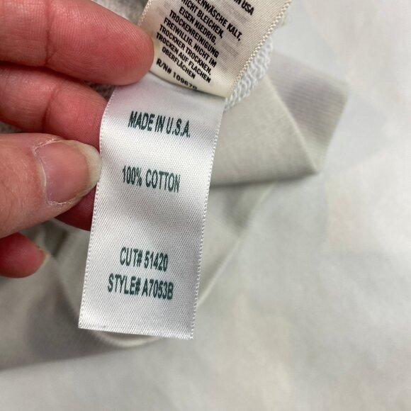 Agolde Sweatshirt Women's Small Thora 3/4 Balloon Sleeve Crewneck - Picture 13 of 13